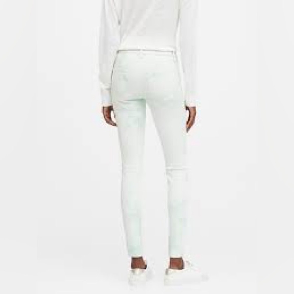 BANANA REPUBLIC Tie Dye Seafoam Mid-Rise Skinny SIZE 26P PETITE 4 Stretch Color - Picture 5 of 12